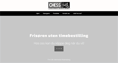 Desktop Screenshot of chessfrisor.no